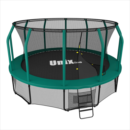 Батут UNIX line 16 ft SUPREME (green) Батут UNIX line 16 ft SUPREME (green)