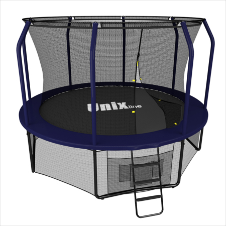 Батут UNIX line 8 ft SUPREME (blue) Батут UNIX line 8 ft SUPREME (blue)