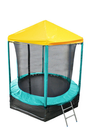 Батут OPTIFIT Like Green 16ft 4,88 м с крышей Батут OPTIFIT Like Green 16ft 4,88 м с крышей