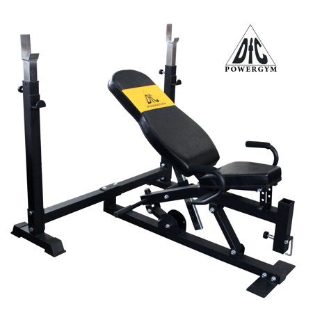 Силовая скамья со стойками DFC POWERGYM BN014 Силовая скамья со стойками DFC POWERGYM BN014