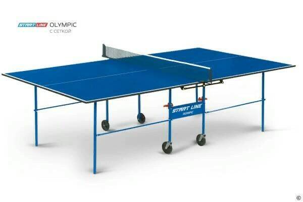 Теннисный стол Olympic с сеткой Синий