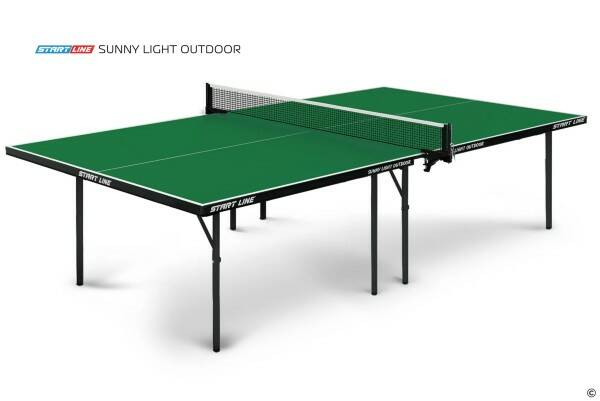 Всепогодный теннисный стол Sunny Light Outdoor Зелёный