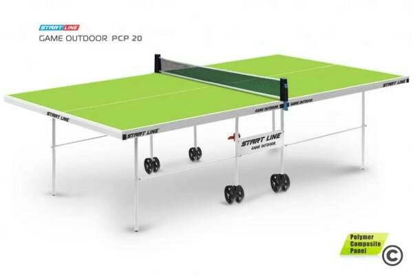 Всепогодный теннисный стол Game Outdoor PCP