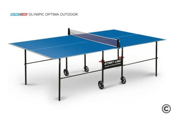 Всепогодный теннисный стол Olympic Optima Outdoor Синий