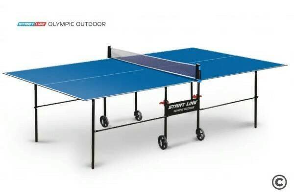 Всепогодный теннисный стол Olympic Outdoor Синий