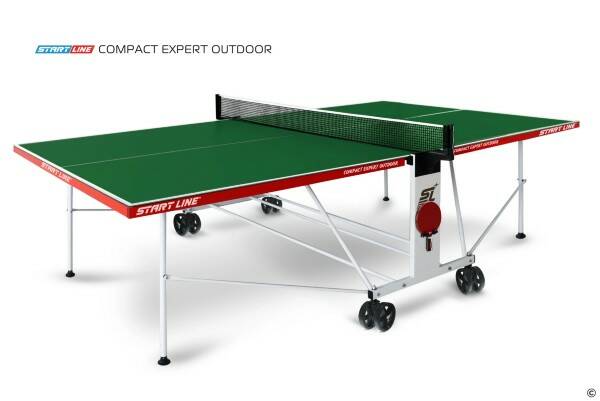 Всепогодный теннисный стол Compact EXPERT Outdoor 4 Зелёный