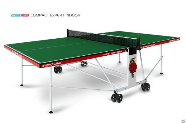 Теннисный стол Compact EXPERT Indoor Зелёный Теннисный стол Compact EXPERT Indoor Зелёный
