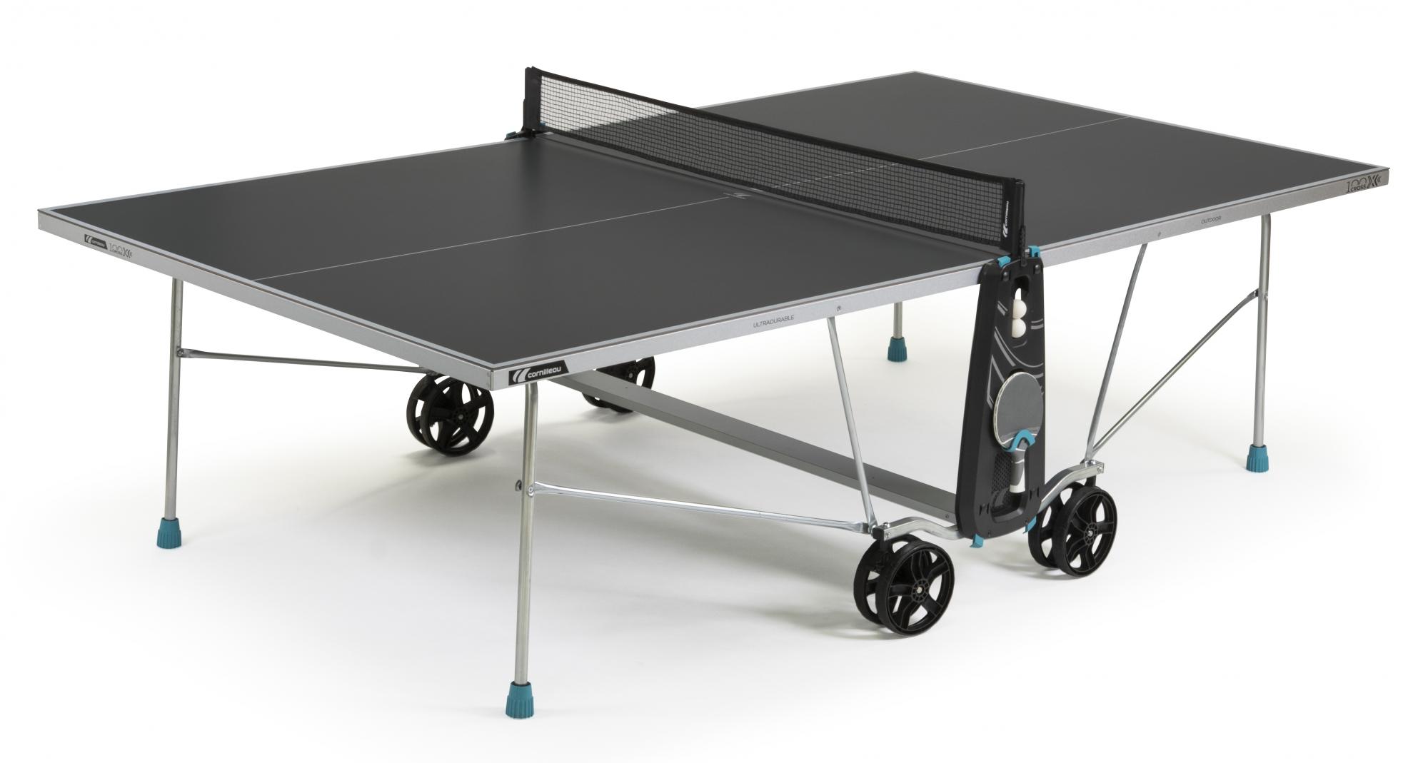 Всепогодный теннисный стол Cornilleau 100X Outdoor Grey