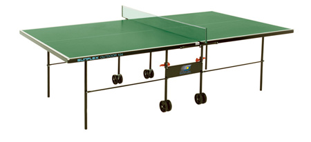 Всепогодный теннисный стол СанФлекс Аутдор 105 (синий) и 104 (зеленый)