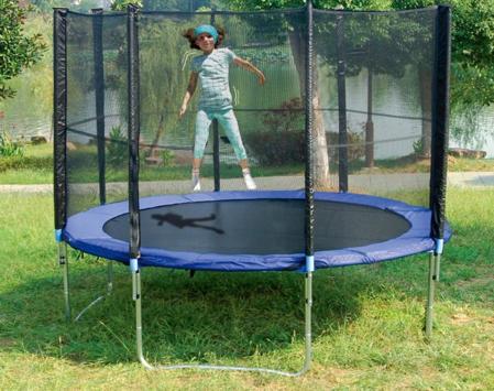 Батут с защитной сеткой и лестницей Stingray Trampoline 8 Батут с защитной сеткой и лестницей Stingray Trampoline 8