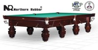 Бильярдный стол / пирамида "Turnus" 12 ф (махагон,"Northen Rubber")
