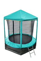 Батут OPTIFIT Like Green 8ft 2,44 м с крышей