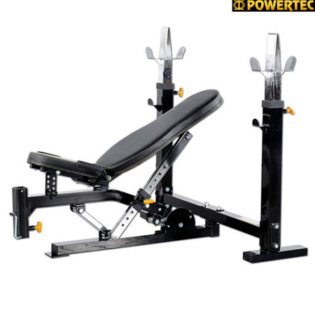 Силовая скамья со стойками Powertec WB-OB15 Силовая скамья со стойками Powertec WB-OB15