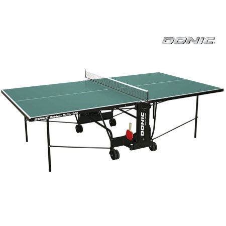 Всепогодный теннисный стол Donic Outdoor Roller 600 зеленый