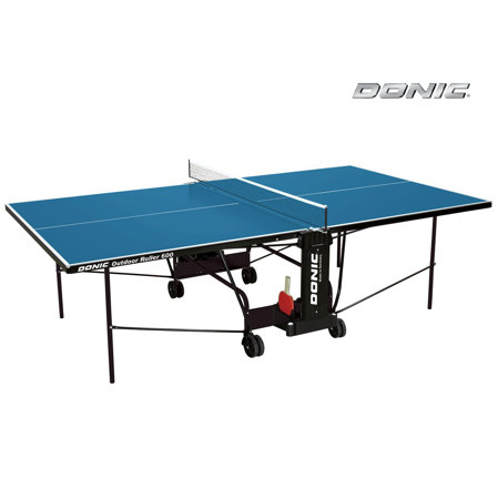 Всепогодный теннисный стол Donic Outdoor Roller 600 синий Всепогодный теннисный стол Donic Outdoor Roller 600 синий